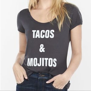 Express “Tacos and Mojitos” top NEW! Sz L